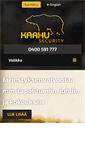 Mobile Screenshot of karhusecurity.fi